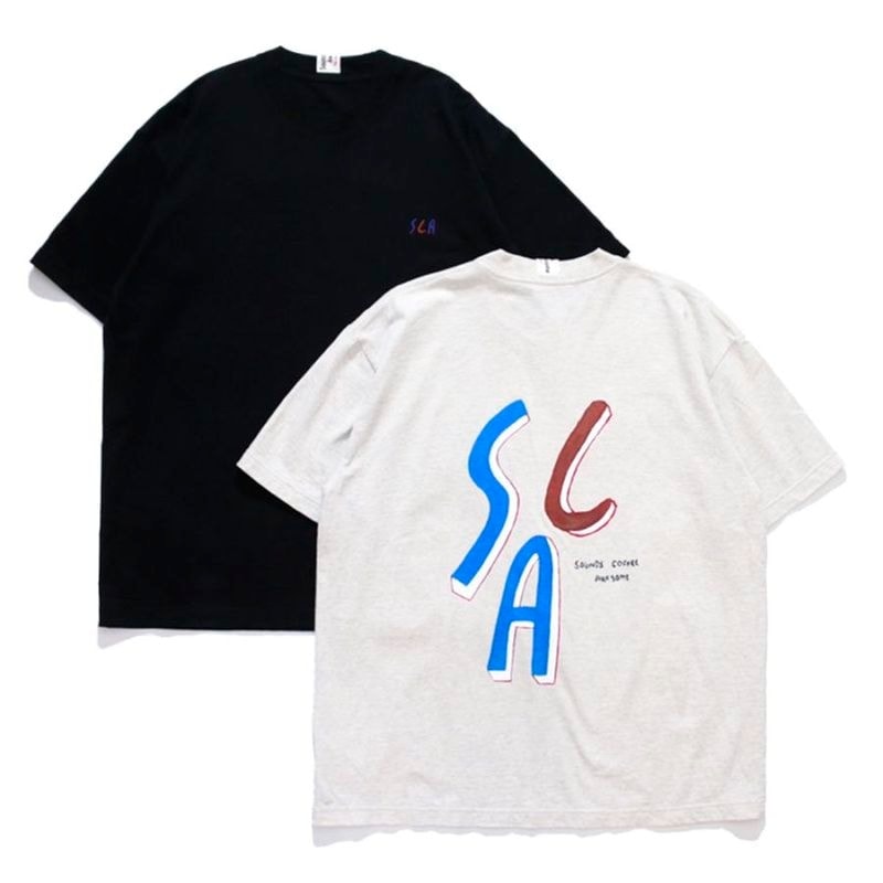 ◆[Buyback保証] SOUNDS AWESOME / SCA T-shirt (Oatmeal / M)