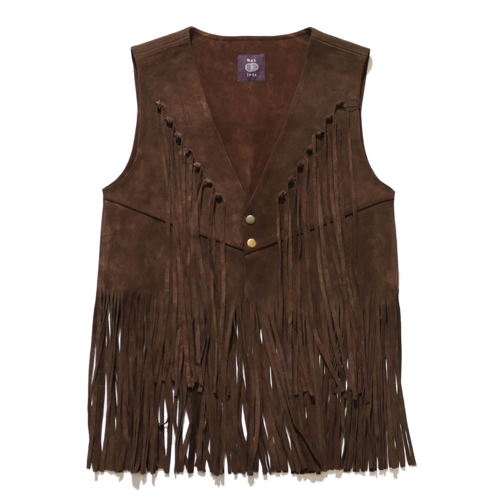 Res Ipsa / Fringed Suede Vest
