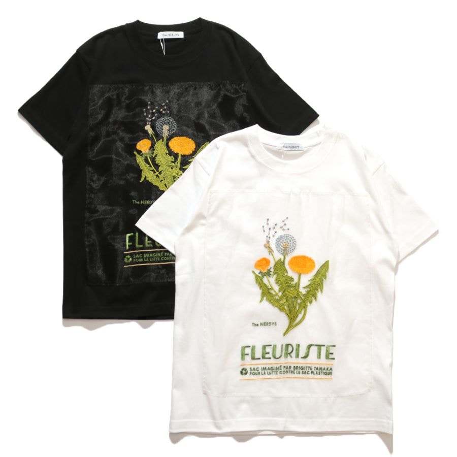 The NERDYS / Brigitte Tanaka×The NERDYS FLEURISTE  T-shirt