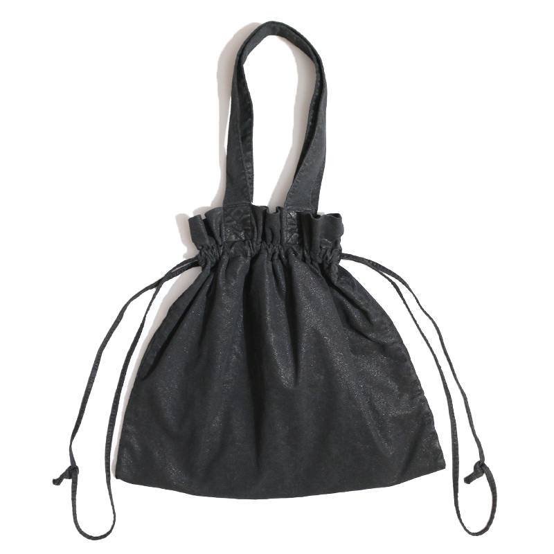 AUTHEN / COTTON LEATHER TOTE BAG