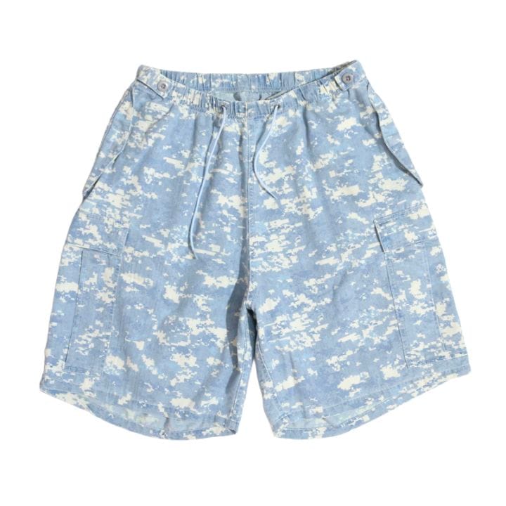 IMPRESTORE / EASY Shorts indigo Degital Camo