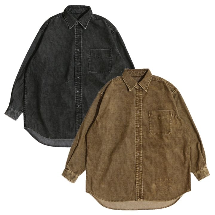 BURLAP OUTFITTER / QD CORD L/S B.B. SHIRT
