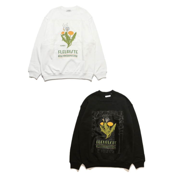 The NERDYS / Brigitte Tanaka×The NERDYS FLEURISTE Crew Sweat
