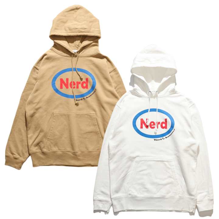 THE NERDYS / “Nerd” Logo Pullover Hoodie