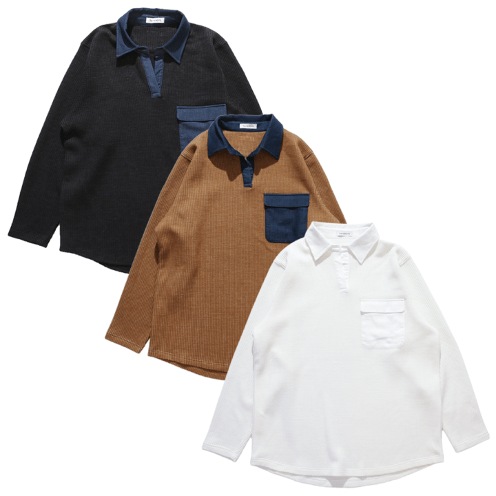 THE NERDYS / Collared Thermal Cutsew