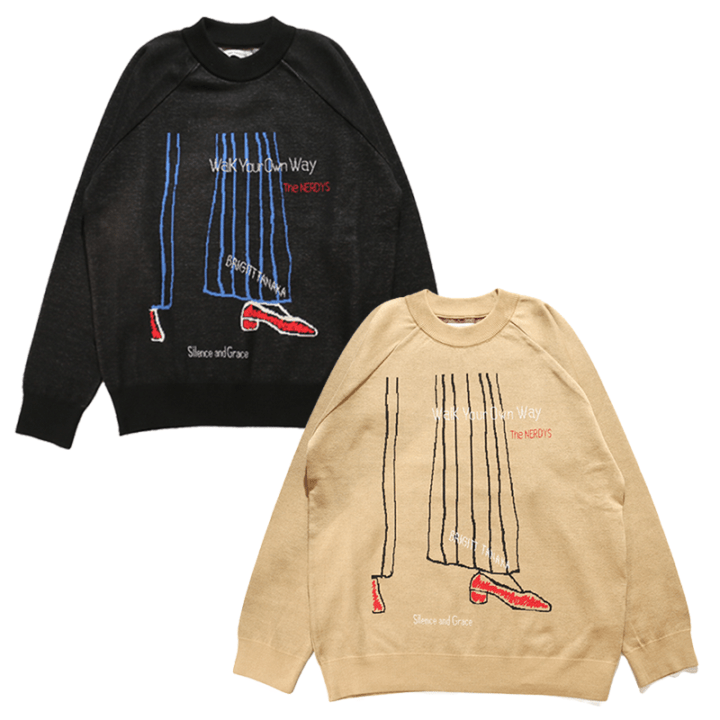 The NERDYS / Brigitte Tanaka×The NERDYS WALK KNIT