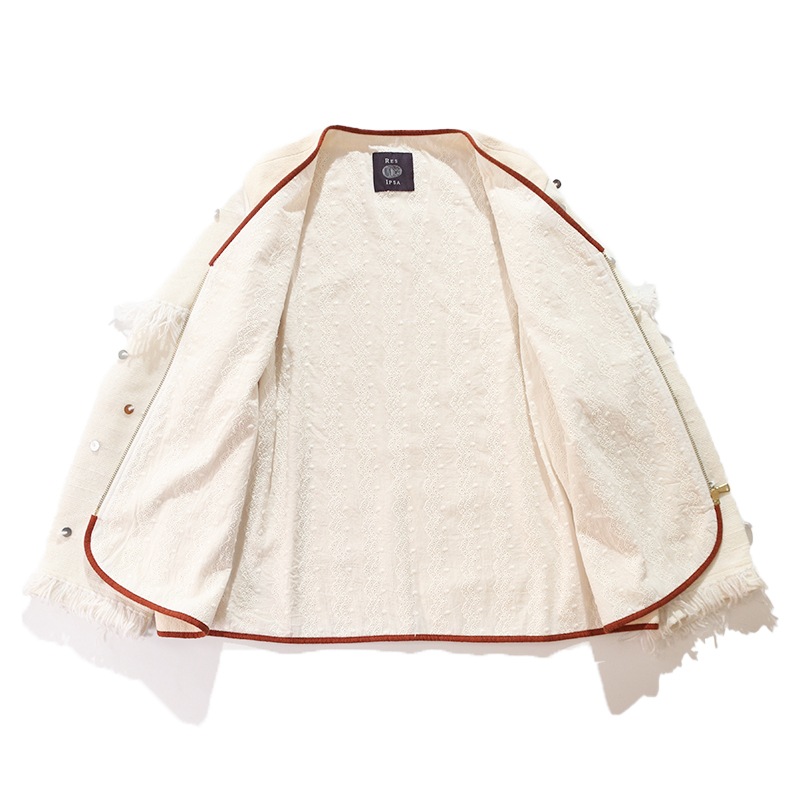 Res Ipsa / Handwoven Jacket With Decorative Sleeve
