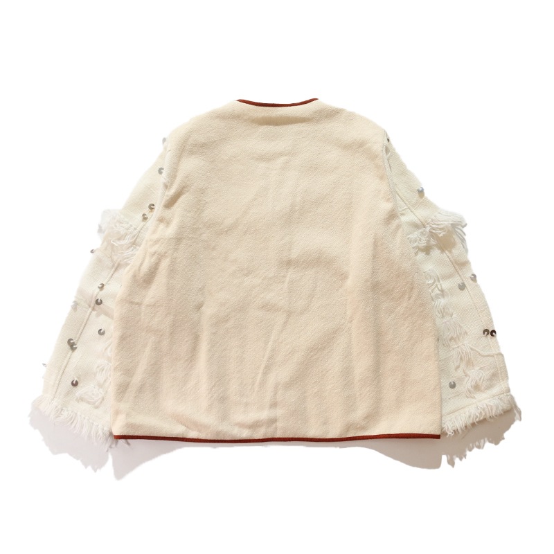 Res Ipsa / Handwoven Jacket With Decorative Sleeve