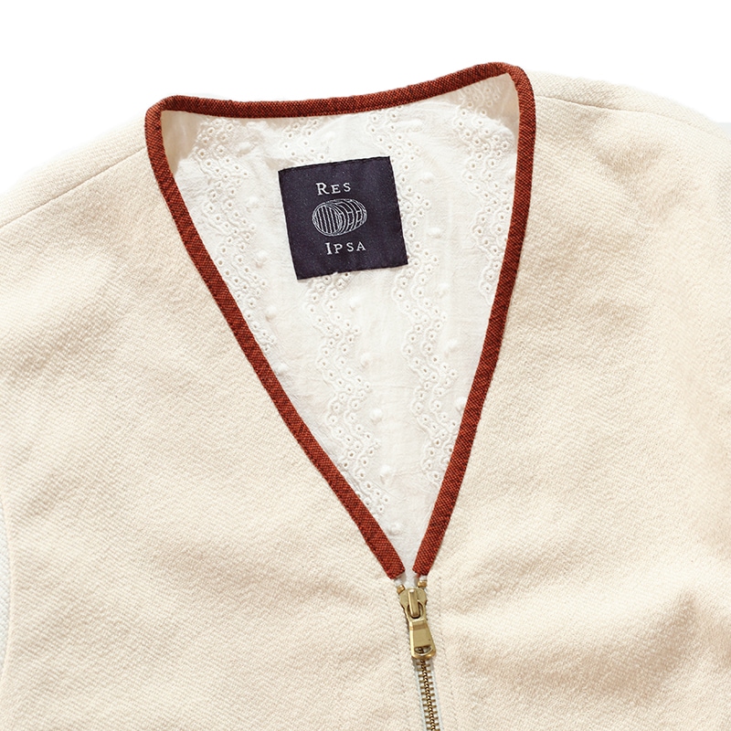 Res Ipsa / Handwoven Jacket With Decorative Sleeve