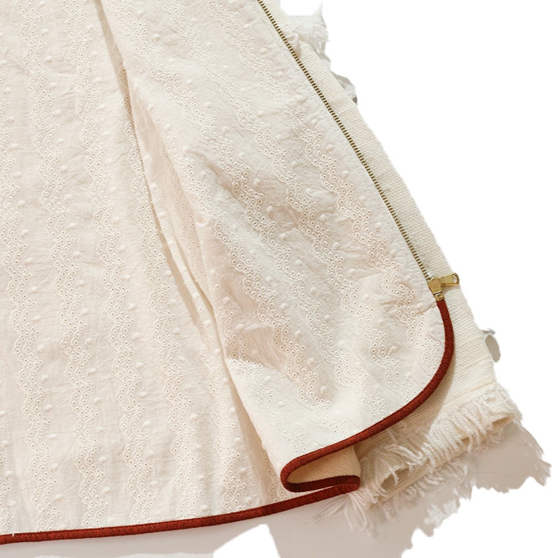 Res Ipsa / Handwoven Jacket With Decorative Sleeve