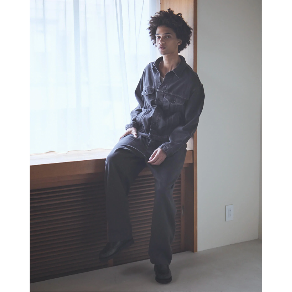 AUTHEN / SILKNIZED CHINO TROUSERS JACKET