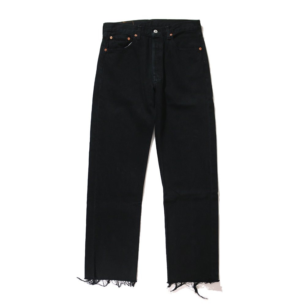 Vintage Clothes / Levi's 501 Black Denim Pants(W32/L34)