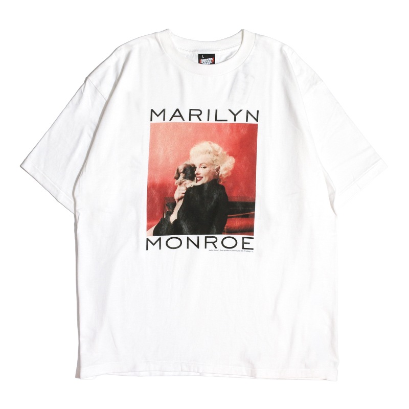 Movie Tee / SCREEN STARS MARILYN MONROE With Dog Tee
