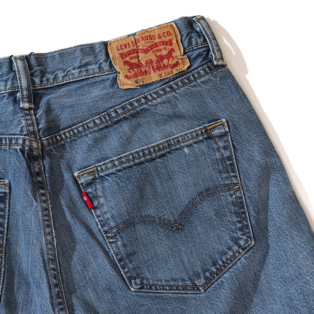 Vintage Clothes / Levi's 501 Blue Denim Pants(W34/L30)
