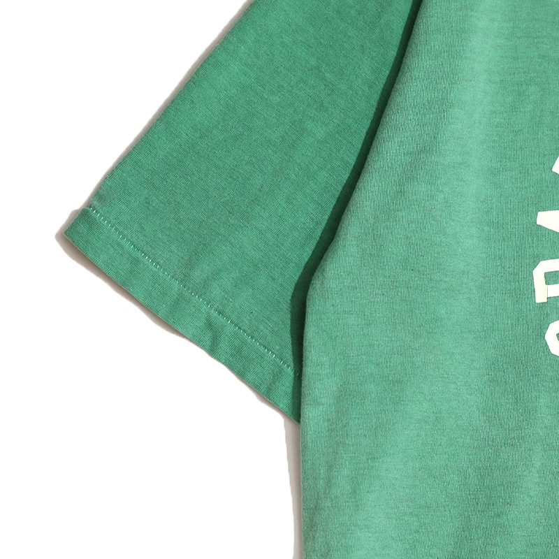 Graphic Tee / Pigment Dye Crack Print T-shirt