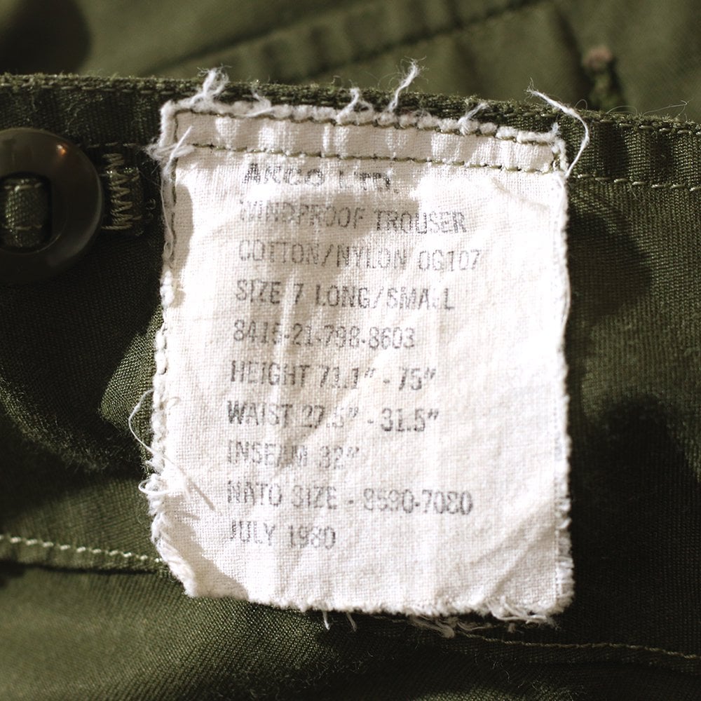 Vintage Clothes / 80s CAF ECW WINDPROOF Over Pants