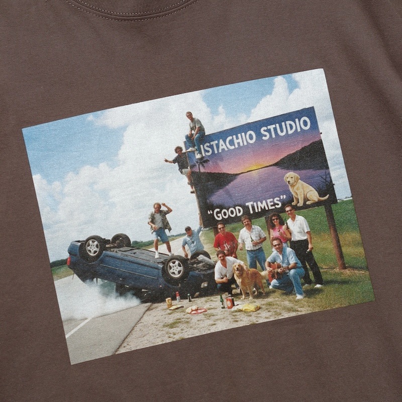GOOD TIMES Tee by Pistachio Studio
