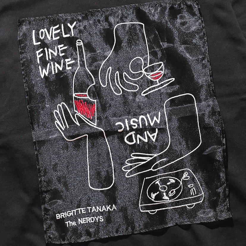 The NERDYS / Brigitte Tanaka×The NERDYS WINE Crew Sweat