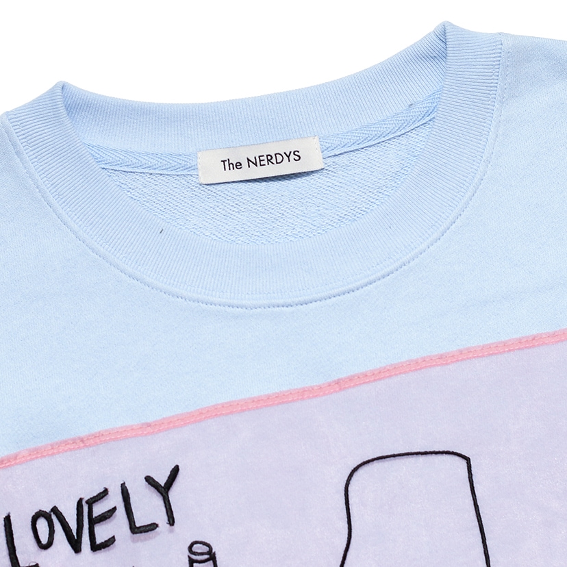 The NERDYS / Brigitte Tanaka×The NERDYS WINE Crew Sweat