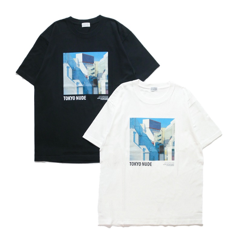 TOKYO NUDE Tee by Rumi Ando