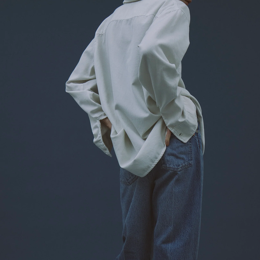 AUTHEN / SILKNIZED TWILL REGULAR SHIRT 