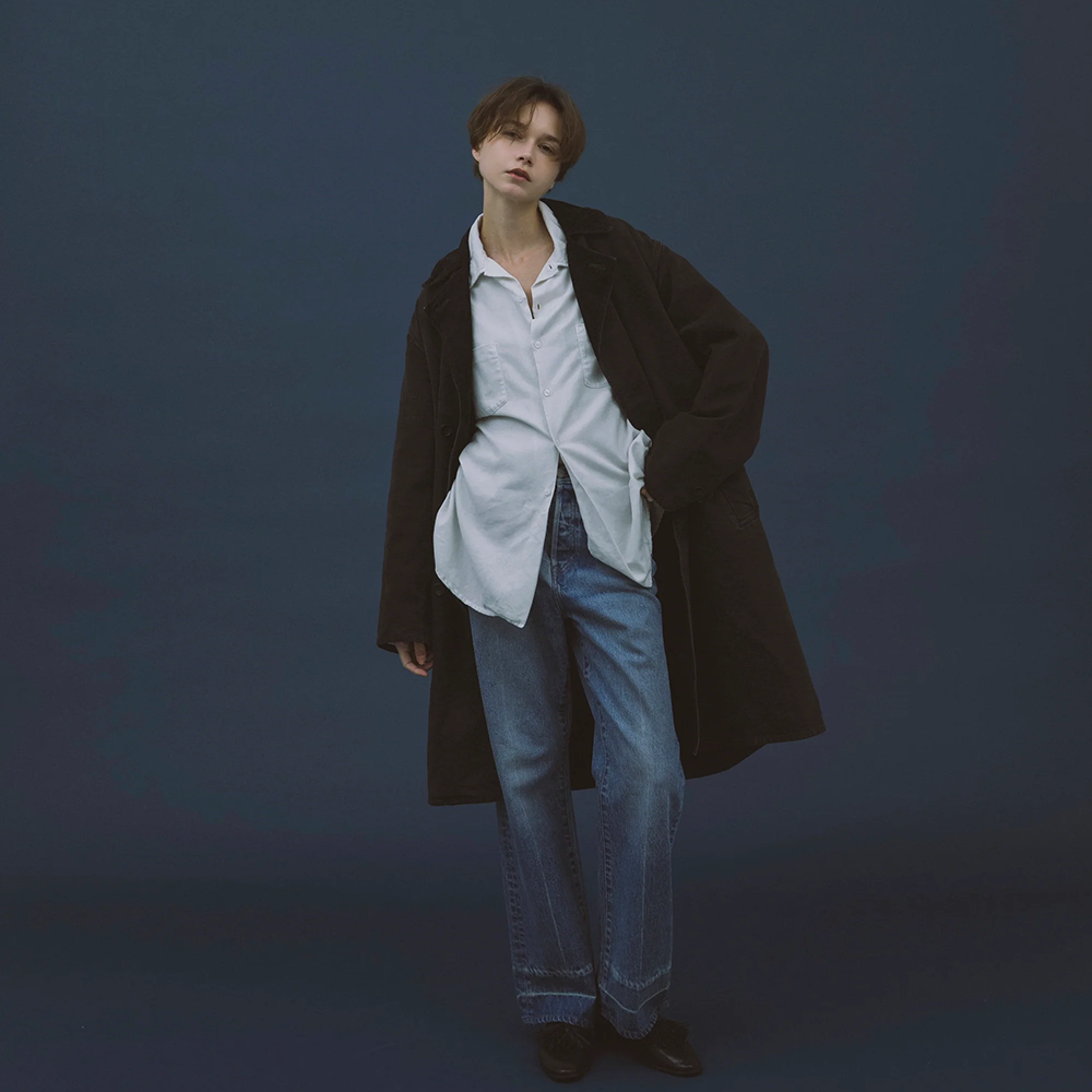 AUTHEN / SILKNIZED TWILL REGULAR SHIRT 