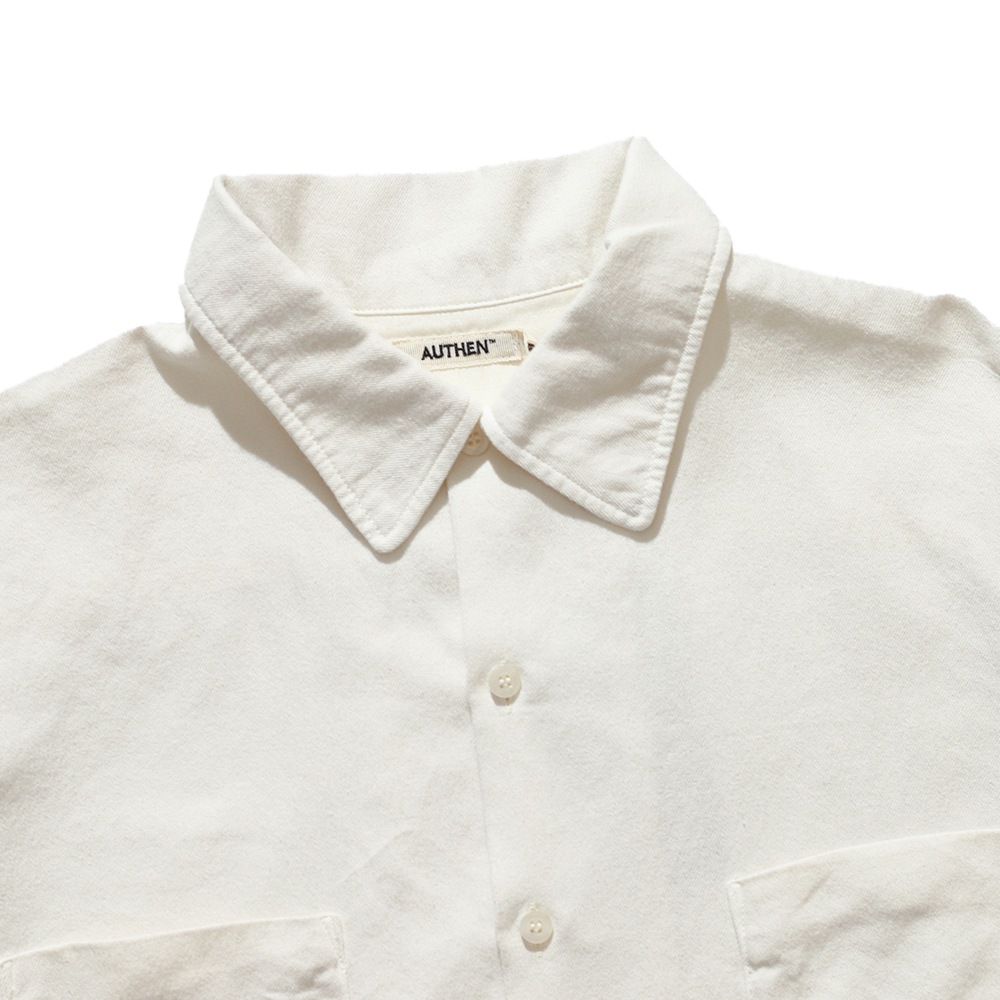 AUTHEN / SILKNIZED TWILL REGULAR SHIRT 