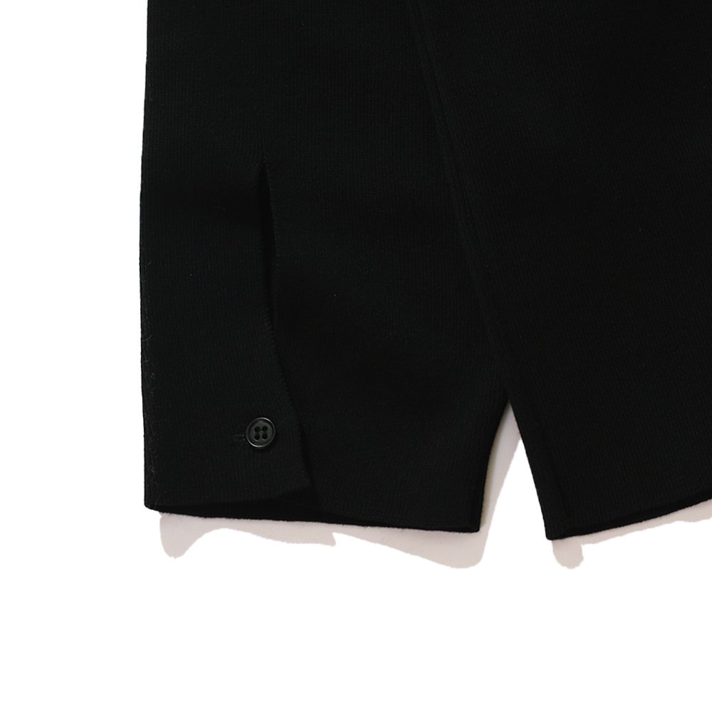 THE NERDYS / Open Collar Knit Shirt