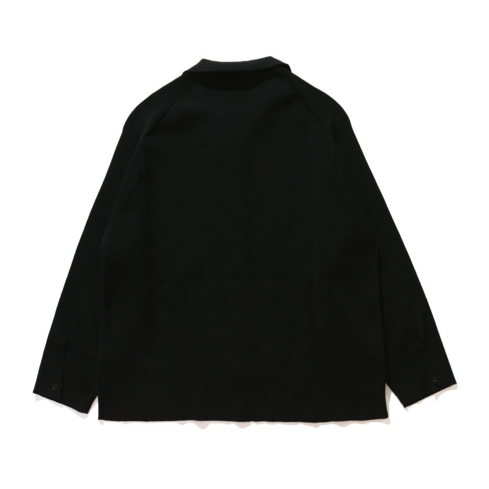 THE NERDYS / Open Collar Knit Shirt