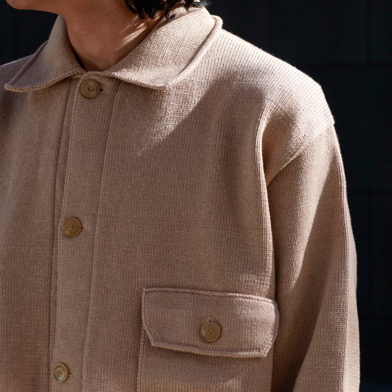 THE NERDYS / Cotton Knit Jacket