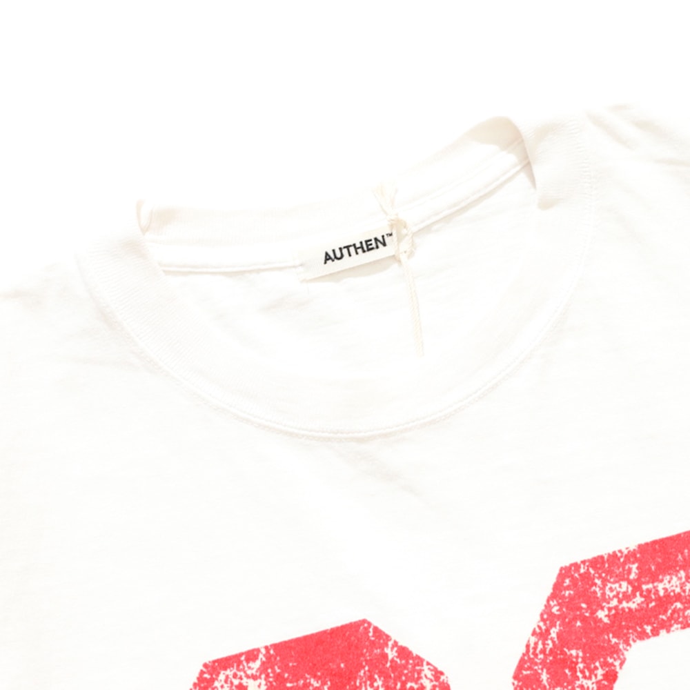 AUTHEN / NUMBERING FLOCKY T-SHIRT | AUTHEN | BIN