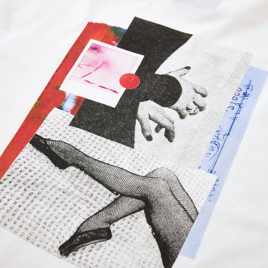 AK5 / AK5 Color Print Layered Long Sleeve T-shirt / Yabiku Collage