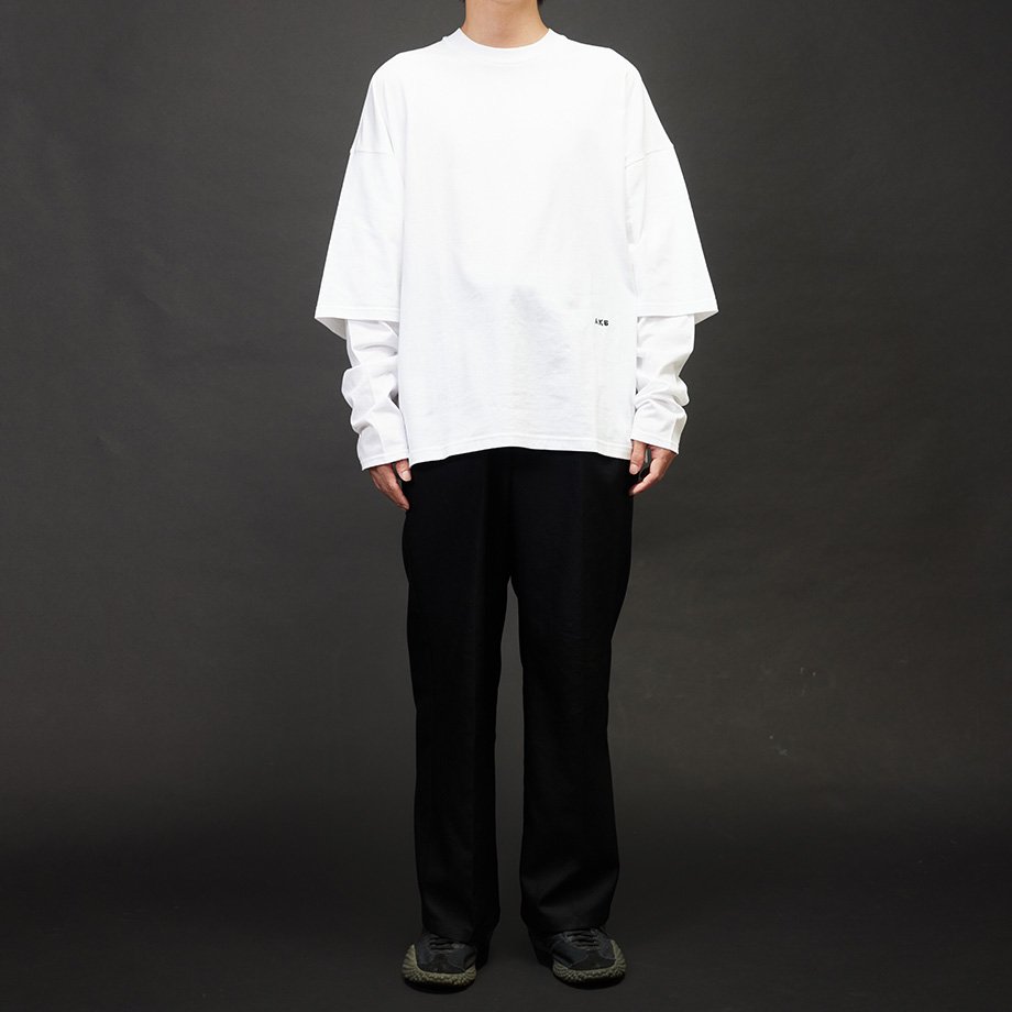 AK5 / AK5 Color Print Layered Long Sleeve T-shirt / Yabiku Collage