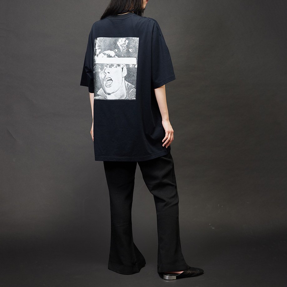 AK5 / AK5 Monochrome Print T-shirt / Yabiku Collage