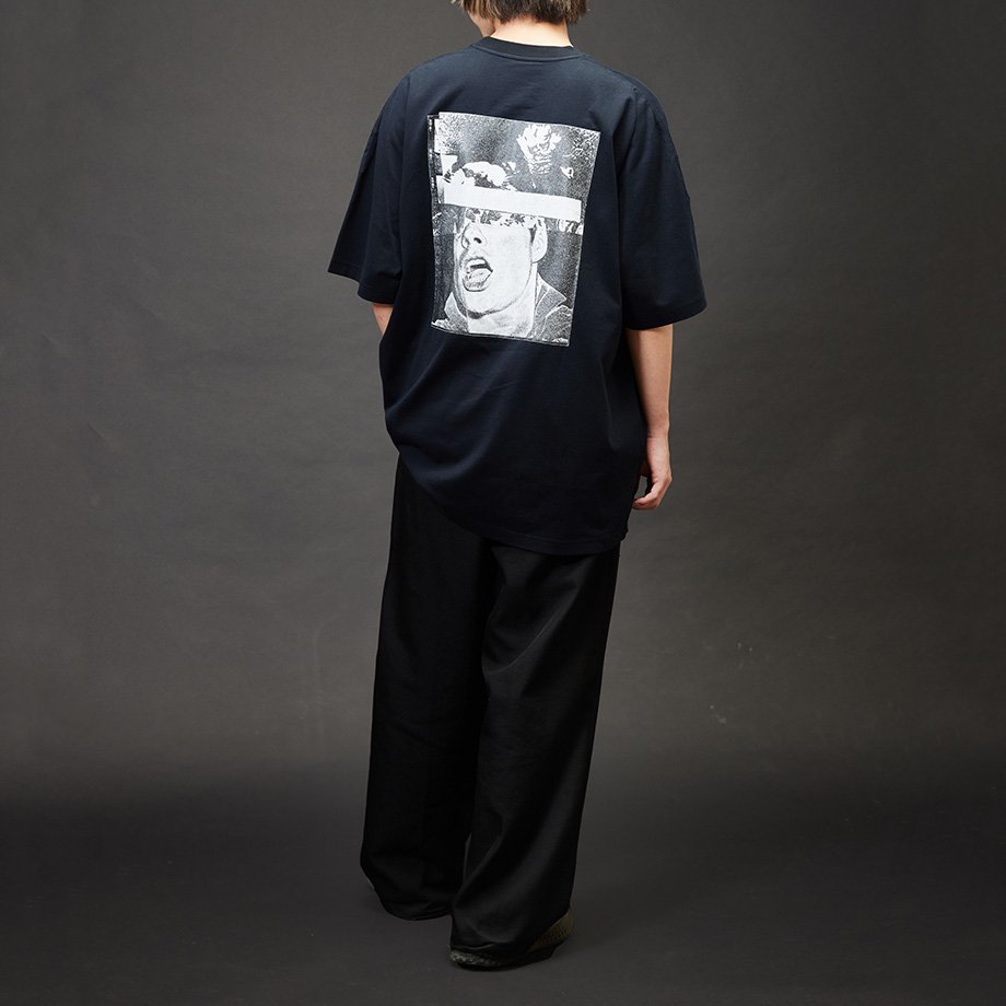 AK5 / AK5 Monochrome Print T-shirt / Yabiku Collage