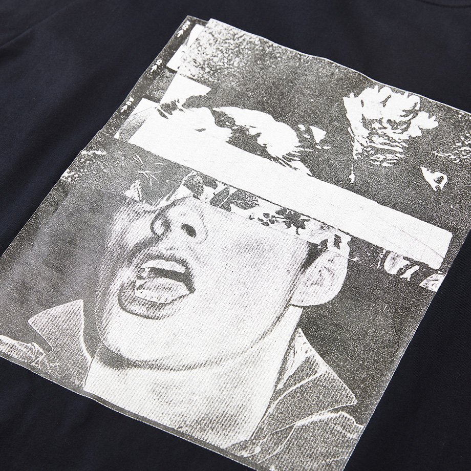 AK5 / AK5 Monochrome Print T-shirt / Yabiku Collage