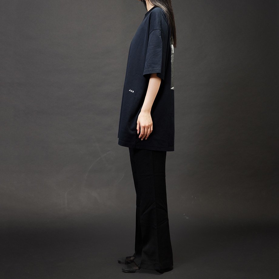 AK5 / AK5 Monochrome Print T-shirt / Yabiku Collage