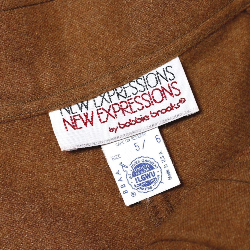 Vintage Clothes / 1970s Wool Culottes Pants