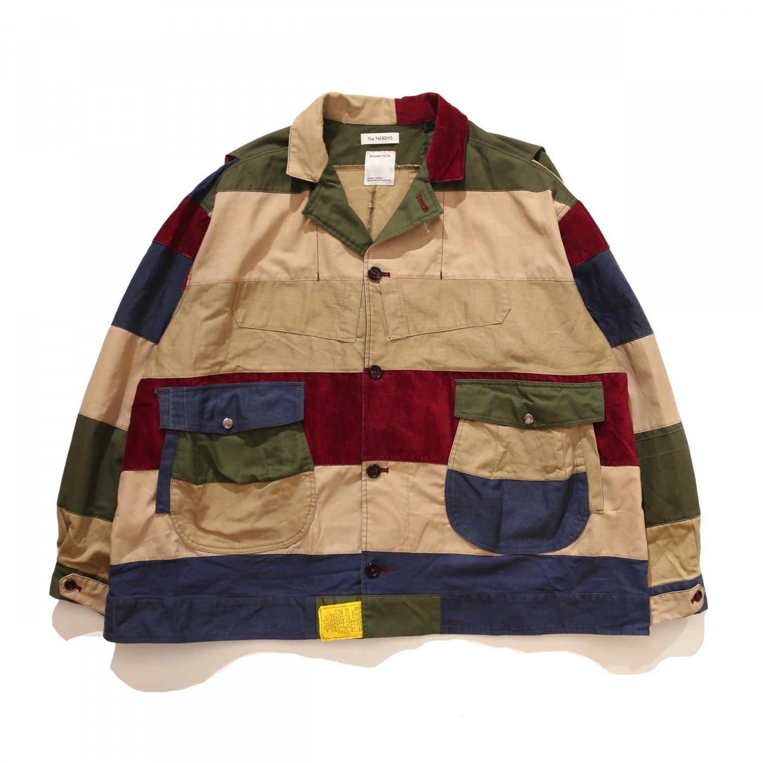 The NERDYS × Remake by Yi / Multi Pattern Safari Jacket (2)