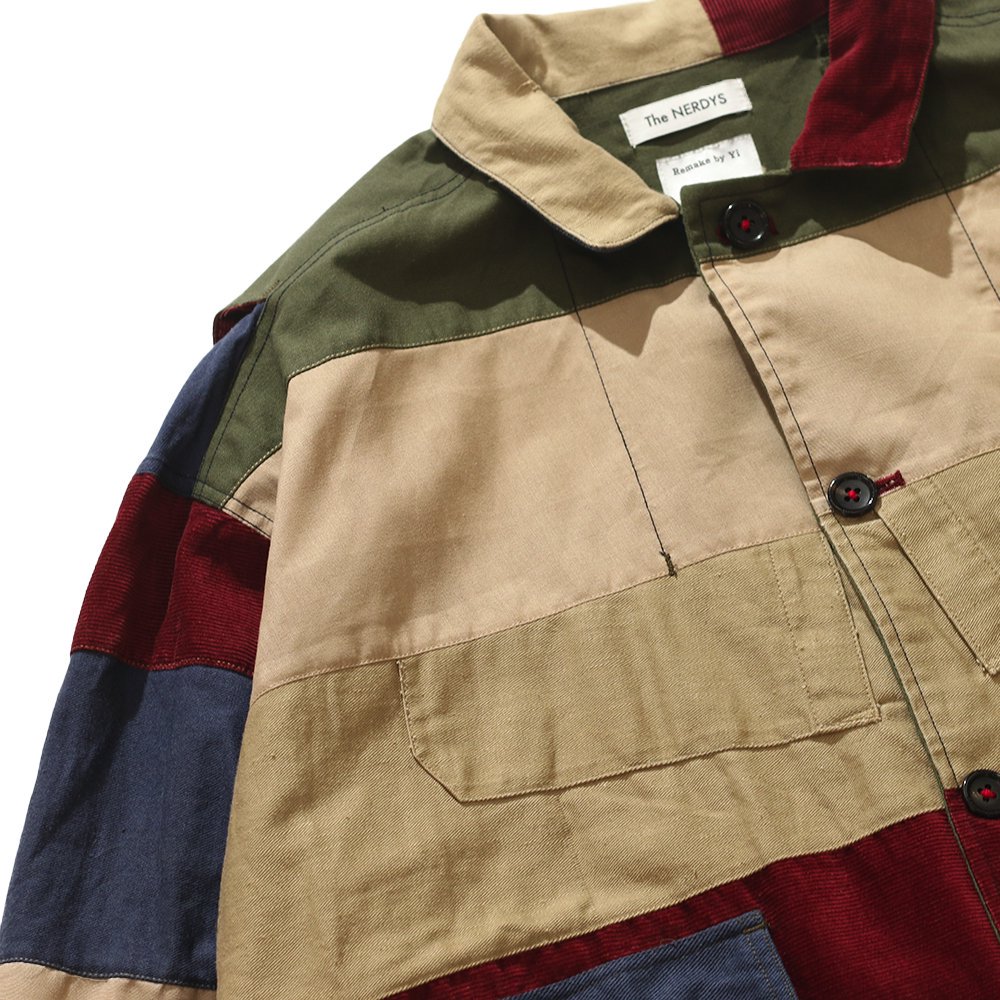 The NERDYS × Remake by Yi / Multi Pattern Safari Jacket (2)