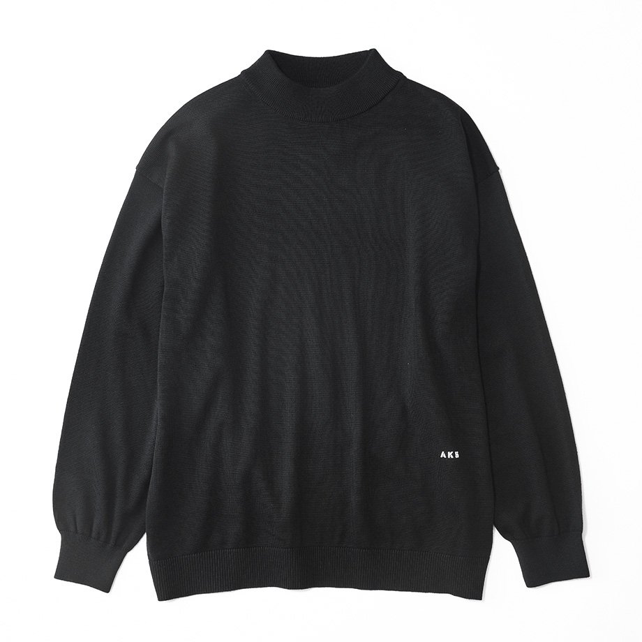 AK5 / AK5 Monochrome Print Mock Neck Knit / Yabiku Collage | AK5 | BIN