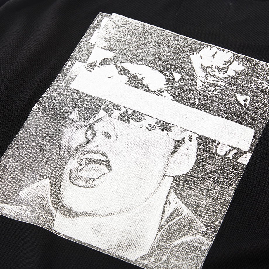 AK5 / AK5 Monochrome Print Mock Neck Knit / Yabiku Collage