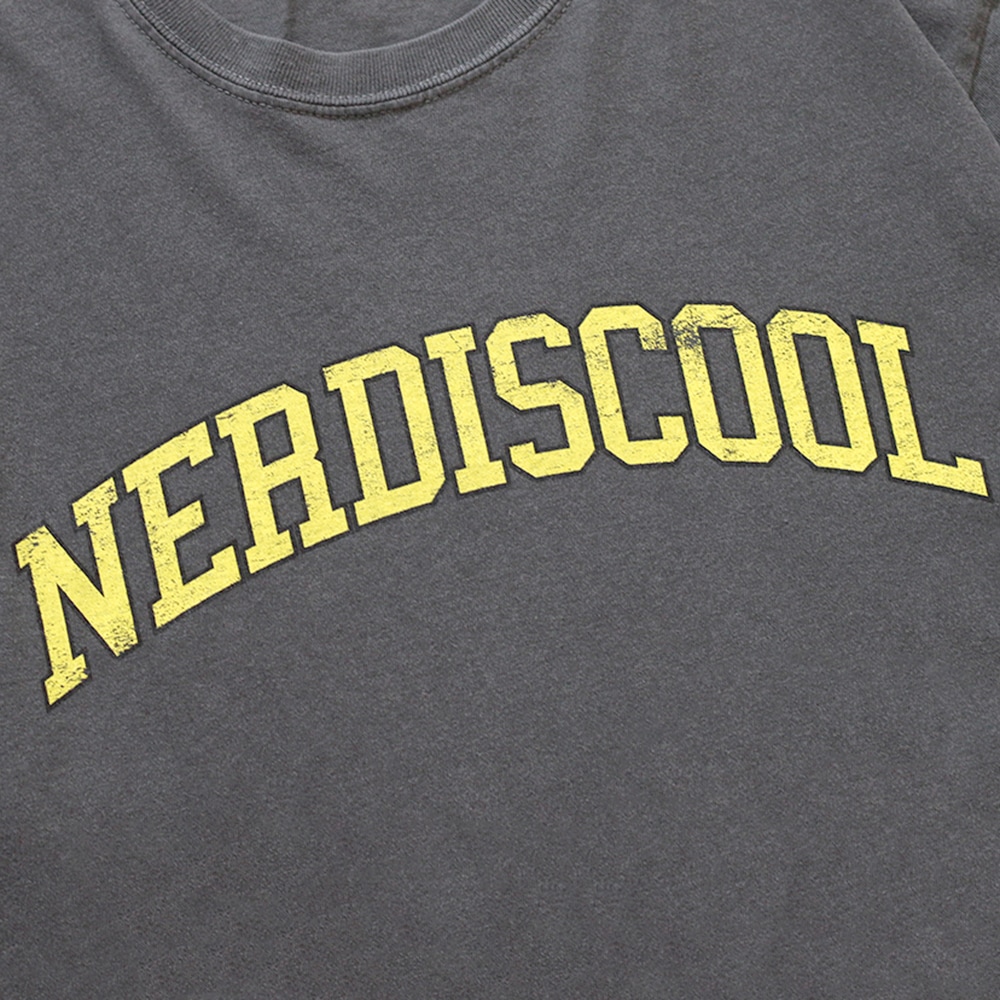 The NERDYS / Pigmented college T-shirt