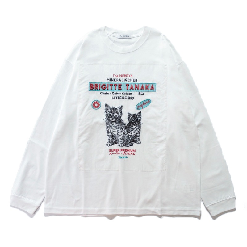 「別注」「THE NERDYS×BRIGITTE TANAKA」ロングスリーブ THE NERDYS（ザ ナーディーズ）の「【別注】＜THE NERDYS