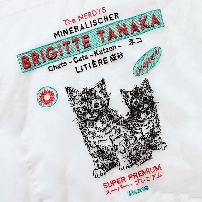 The NERDYS / Brigitte Tanaka×The NERDYS CATS L/S