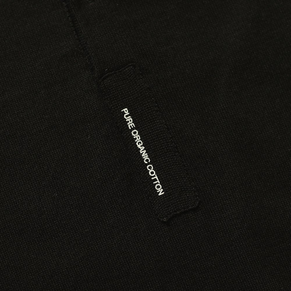 THE NERDYS / Organic Cotton Stand collar L/S Polo Shirt
