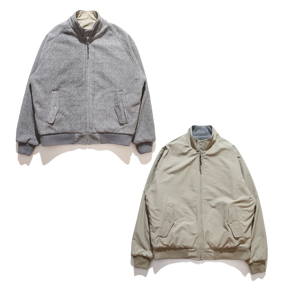 BURLAP OUTFITTER PERTEX ジャケット S ネイビー　美品 BURLAP OUTFITTER 【バーラップアウトフィッター】- REVERSIBLE