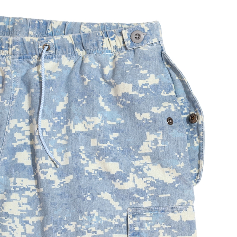 IMPRESTORE / EASY Shorts indigo Degital Camo