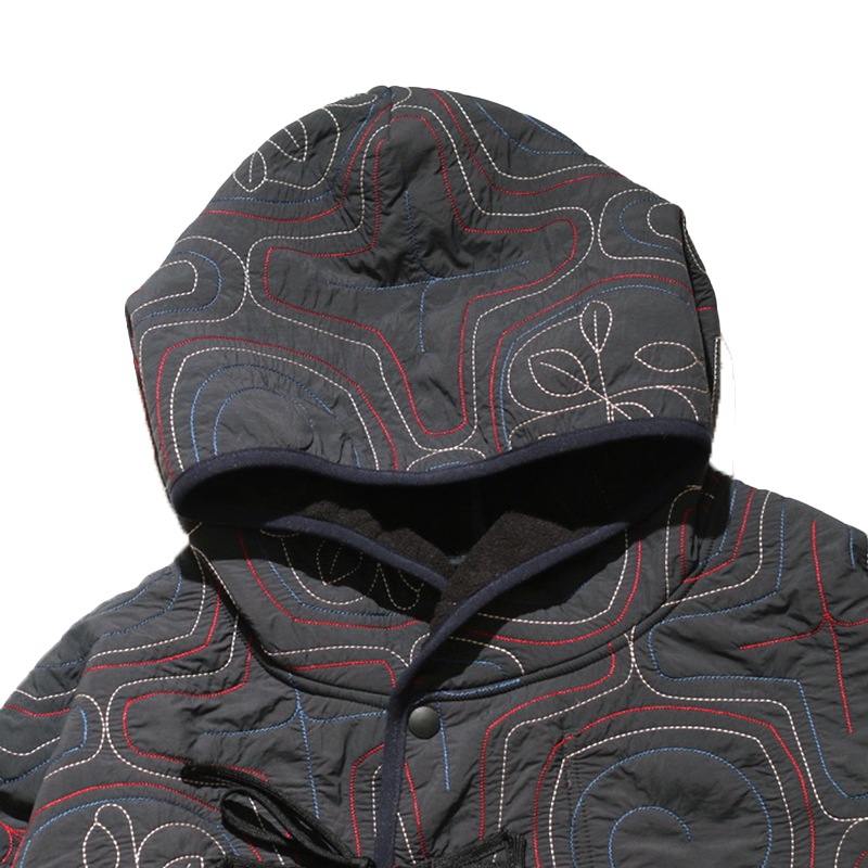 Norbit / Ainu quilted hood jacket