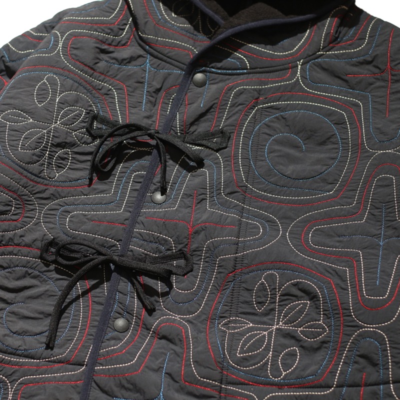 Norbit / Ainu quilted hood jacket